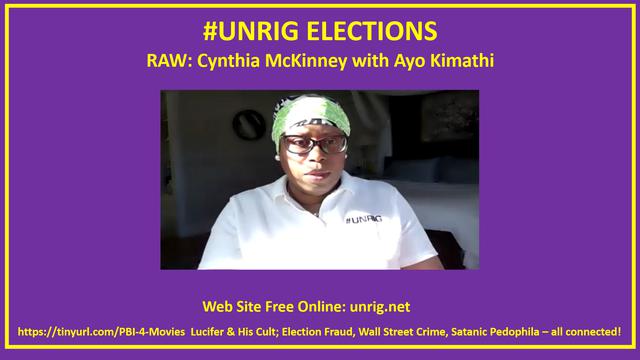 RAW: Director’s Cut: Dr. Cynthia McKinney with Ayo Kimathi – Robert ...